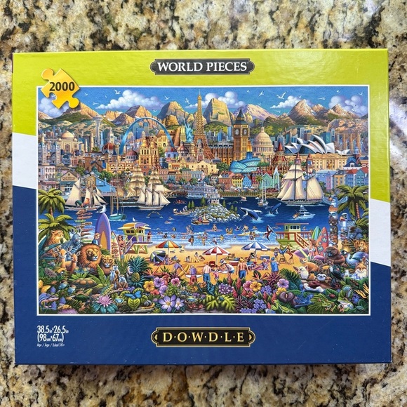 Buffalo Games “World Pieces” 2000 Piece Puzzle - Picture 2 of 4